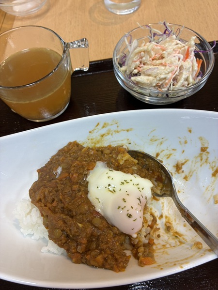 カフェ オルラトッタのキーマカレー